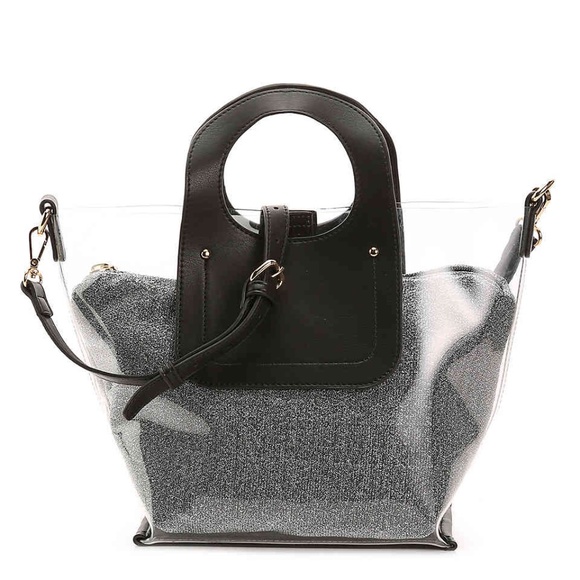 Urban Expressions Handbags - Urban Expressions Black & Gunmetal Joplin Satchel